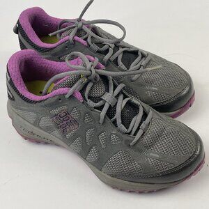 Columbia Titanium Techlite Hiking Shoes Women’s 8 OutDry Waterproof Fluid Frame